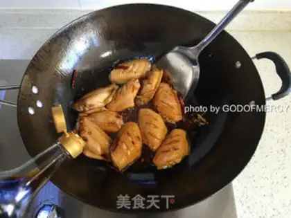 Make Chicken-fingered gravy step 14