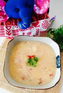 Make Fresh corn congee step 7