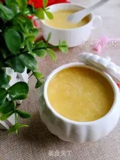 Make Corn eggflower sweet soup step 8