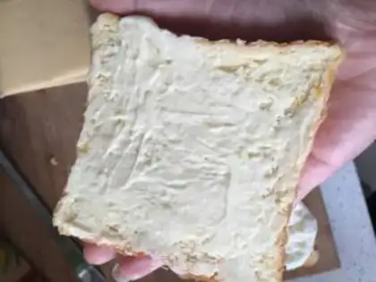 Make Cheese sandwich step 1