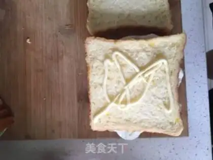 Make Cheese sandwich step 4