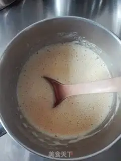 Make Cream pea powder step 0