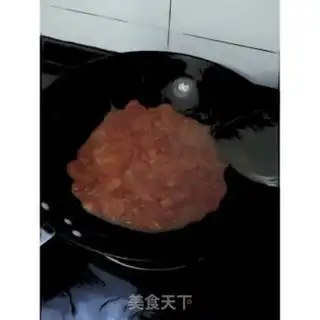 Make Tomato fried eggs step 9