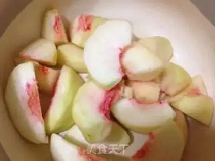 Make Peach candy step 1