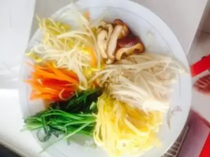 Make Rock pan rice step 5