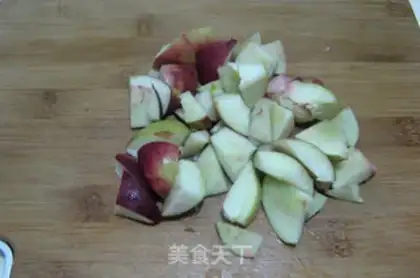 Make Peach yogurt shake step 1