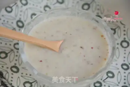 Make Peach yogurt shake step 9