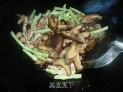 Make White bean horned mushroom noodles step 5