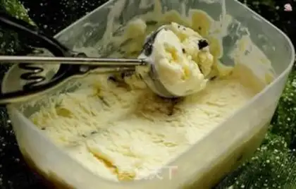 Make Cream ice cream step 10