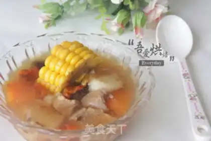 Make Mountain medicine corn scrawny soup step 2