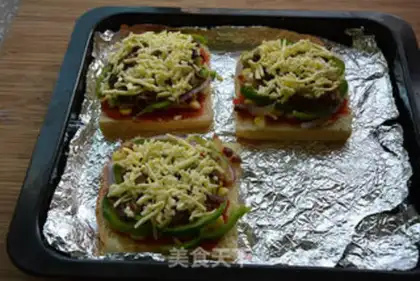 Make Toast pizza step 5