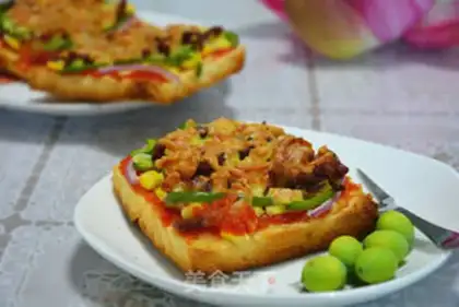 Make Toast pizza step 7