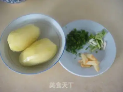 Make Splendid potato ribs step 2