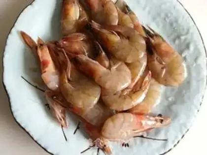 Make Spicy shrimp step 0