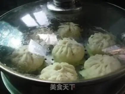 Make Frozen gravy meat buns step 13