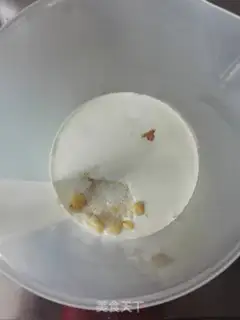 Make Corn-flavored ice cream step 1
