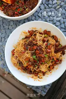 Make Beef sauce noodles step 13