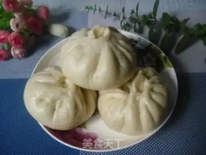 Make Frozen gravy meat buns step 14