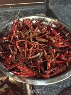 Make Snack shrimp step 1