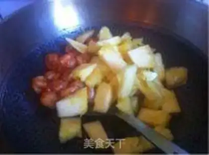 Make pineapple shrimp ball step 15