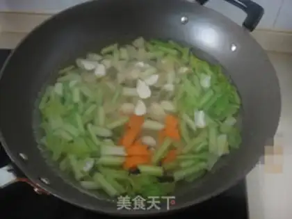 Make Shrimp Celery step 4