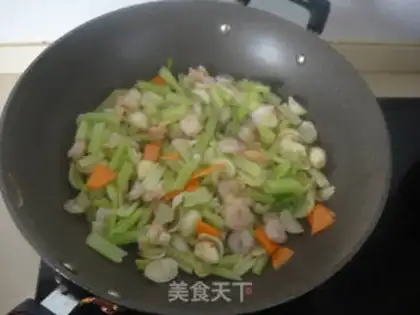 Make Shrimp Celery step 9