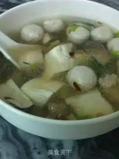 Make Tofu soup for mushrooms step 2