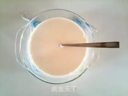 Make Cucumber milk freeze step 1