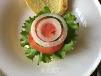 Make Bear Burger step 13