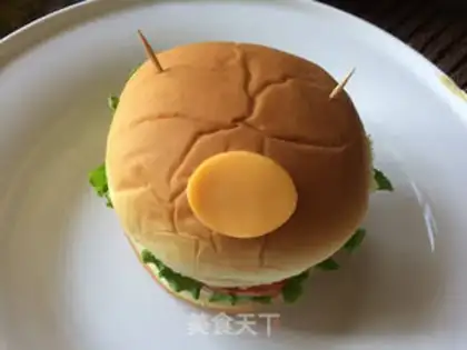Make Bear Burger step 14