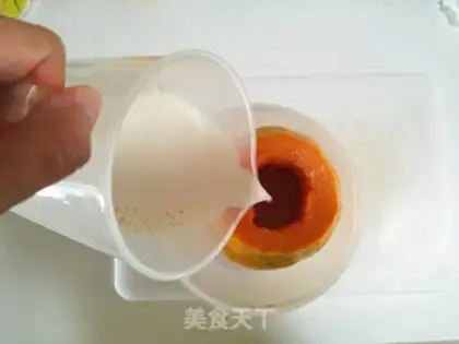 Make Cucumber milk freeze step 4
