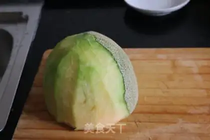 Make Clear the melon step 0