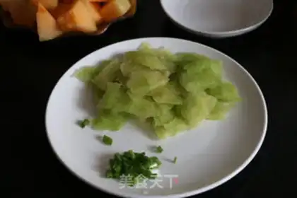 Make Clear the melon step 2
