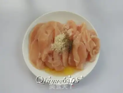 Make Peach buns step 1