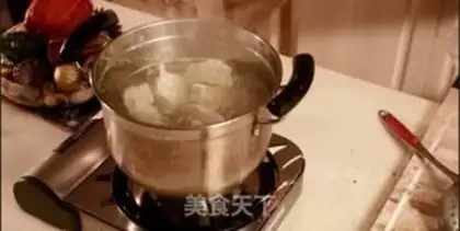 Make Three or three, nine dumplings step 12