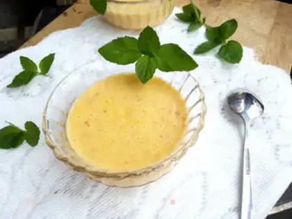 Make Peach shake step 4