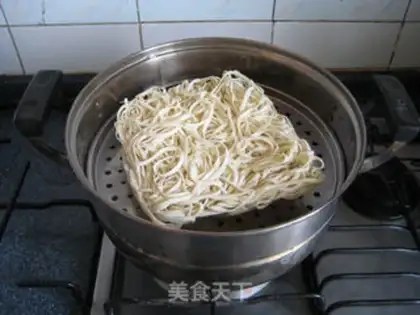 Make A big line of noodles step 7