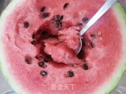 Make Watermelon ice step 0