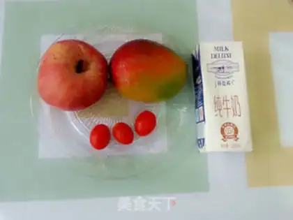 Make Mango apple shake step 0