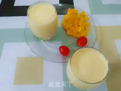 Make Mango apple shake step 3