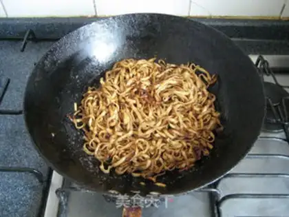 Make A big line of noodles step 15