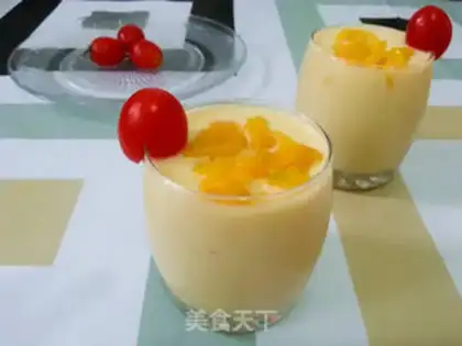 Make Mango apple shake step 5