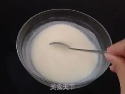 Make Coconut cream step 1