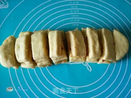Make Coconut round bread step 12