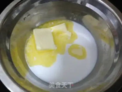 Make Cotton cheesecake step 2