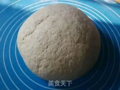 Make oatmeal bun step 1
