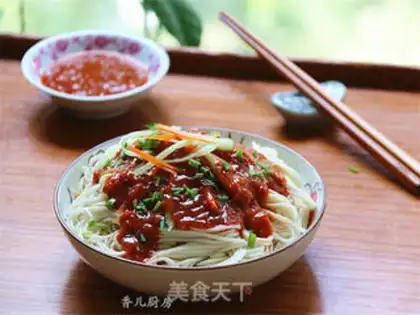 Make Pickle sauce and noodles step 5
