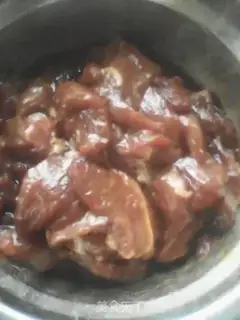 Make Three pieces of meat step 2