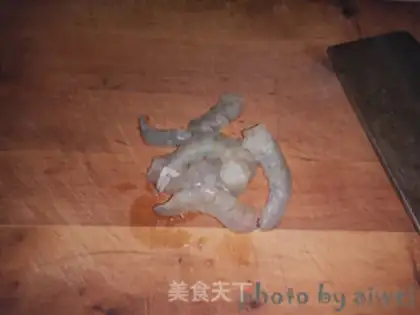 Make Shrimp meat step 1