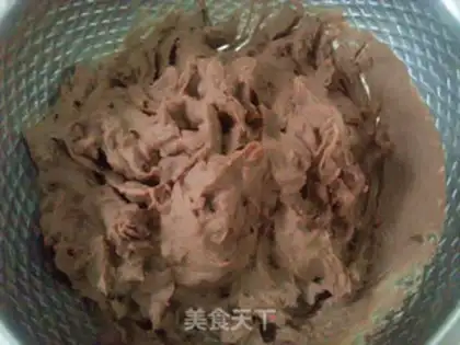 Make Red and green bean cake step 5
